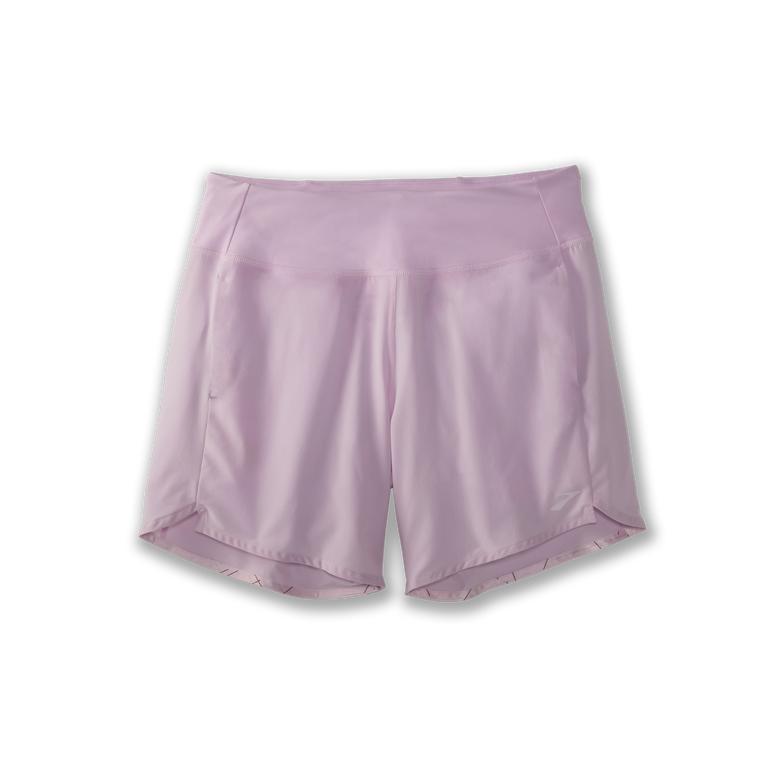 Brooks Chaser 7 Running Shorts - Women's - Orchid Haze/Purple (70863-YQEZ)